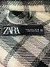 Zara Plaid Gray Coat Size S - photo 6