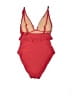 J.Crew Solid Red One Piece Swimsuit Size 0 - photo 2