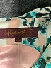 Hal Rubenstein Graphic Teal Cocktail Dress Size 4 - photo 7
