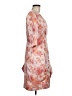 Cenia 100% Polyester Print Orange Cocktail Dress Size 8 - photo 4