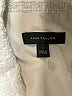 Ann Taylor Tweed Plaid Ivory Blazer Size 2 - photo 6