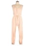rue21 Solid Tan Jumpsuit Size L - photo 1