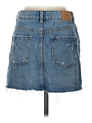 Trafaluc by Zara Denim Skirt (view 2)