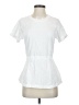 Stateside 100% Cotton White Short Sleeve Top Size XS - photo 1