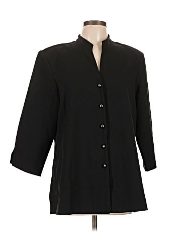 Susan Graver 3/4 Sleeve Blouse (view 1)