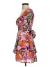 Crystal Sky 100% Polyester Tropical Pink Cocktail Dress Size XS - photo 5