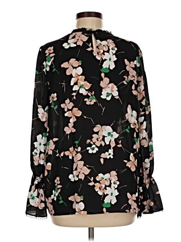 Karl Lagerfeld Paris Long Sleeve Blouse (view 2)