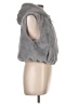 Thread & Supply 100% Polyester Gray Faux Fur Vest Size L - photo 4