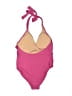 J.Crew Solid Pink One Piece Swimsuit Size 10 - photo 2