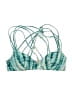 H&M Plaid Green Swimsuit Top Size 6 - photo 1