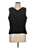 Kasper 100% Polyester Black Sleeveless Top Size 12 - photo 1