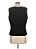 Kasper 100% Polyester Black Sleeveless Top Size 12 - photo 2