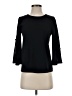 Ann Taylor Black 3/4 Sleeve Top Size XS - photo 1