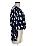ASTR The Label 100% Polyester Blue Long Sleeve Blouse Size M - photo 4