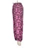 J.Crew Collection 100% Silk Paisley Purple Silk Pants Size 4 - photo 5