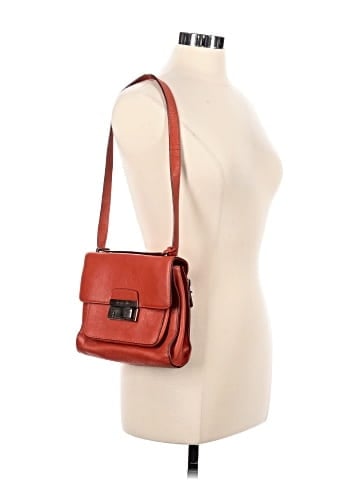 MICHAEL Michael Kors Leather Crossbody Bag (view 2)