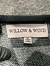 Willow & Wind Polka Dots Black Cardigan Size M - photo 7