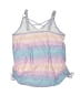 Unbranded Tie-dye Purple Silver Swimsuit Top Size XL - photo 2