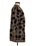 Aqua Animal Print Brown Cardigan Size M - photo 4