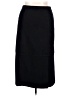 JM Collection Solid Black Formal Skirt Size 14 Petite - photo 1