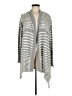 Hooked Up by IOT Gray Cardigan Size L - photo 1