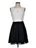 Express Color Block Black Cocktail Dress Size 2 - photo 1