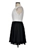 Express Color Block Black Cocktail Dress Size 2 - photo 5