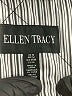 Ellen Tracy 100% Polyester Black Trenchcoat Size M - photo 6