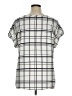 AUW Silver Short Sleeve Blouse Size 1X - photo 2