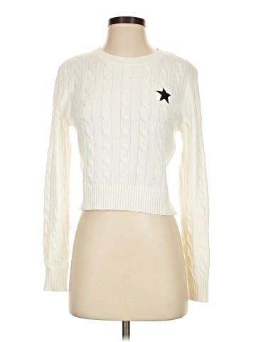 Orange Kiss Pullover Sweater (view 1)