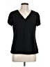 Unbranded Black Short Sleeve Top Size L - photo 1