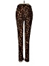 Chances R Animal Print Brown Casual Pants Size M - photo 2