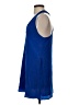 Lavender Brown 100% Polyester Blue Sleeveless Blouse Size XS - photo 5