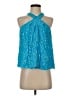 Lilly Pulitzer Teal Sleeveless Blouse Size XS - photo 1