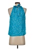 Lilly Pulitzer Teal Sleeveless Blouse Size XS - photo 2