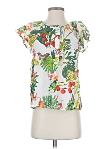 J.Crew Short Sleeve Blouse (view 1)