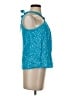 Lilly Pulitzer Teal Sleeveless Blouse Size XS - photo 4
