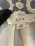 E&M Collection 100% Polyester Ivory Short Sleeve Blouse Size M - photo 7