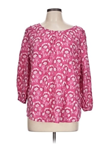 LC Lauren Conrad 3/4 Sleeve Blouse (view 1)