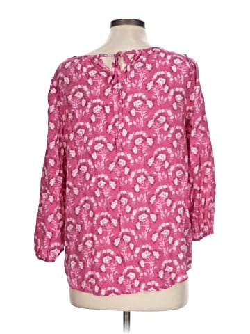 LC Lauren Conrad 3/4 Sleeve Blouse (view 2)