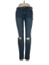 Free People Hearts Blue Jeans Size 27 waist - photo 1