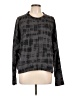 Zella Print Gray Pullover Sweater Size L - photo 1
