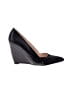 Nine West Black Wedges Size 6 - photo 1