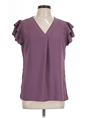 Blooming Jelly Short Sleeve Blouse (view 1)