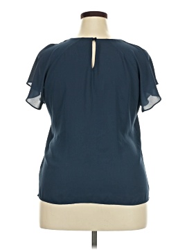Worthington Short Sleeve Blouse (view 2)