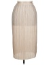 Boohoo 100% Polyester Ivory Casual Skirt Size 16 - photo 1