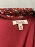 Mudd Paisley Burgundy Casual Dress Size M - photo 7