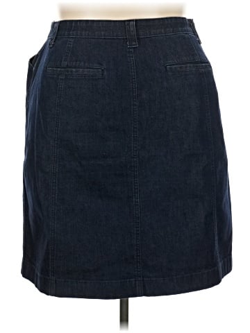 L.L.Bean Denim Skirt (view 2)