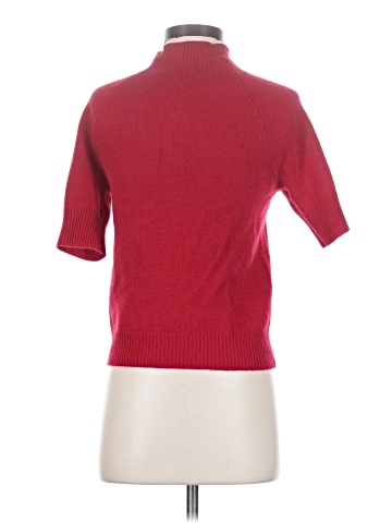Aqua Cashmere Pullover Sweater (view 2)