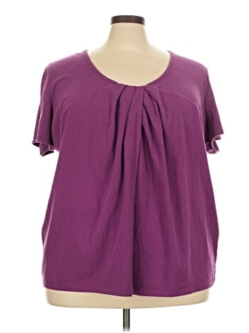 Jessica London Short Sleeve Blouse (view 1)